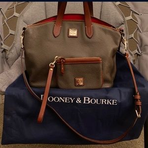 Dooney & Bourke Pebble Grain Leather Satchel